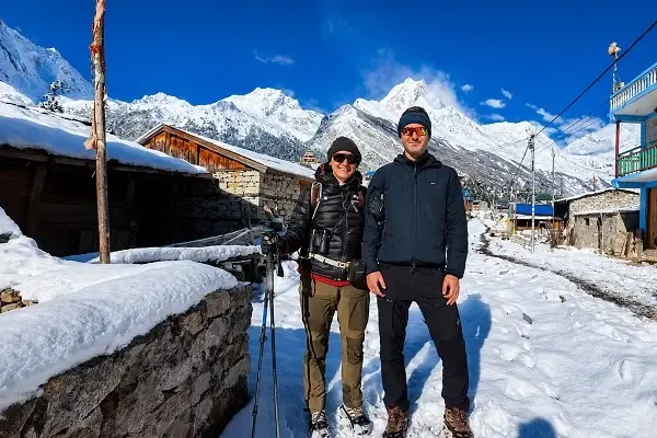 Manaslu Circuit Trek in April