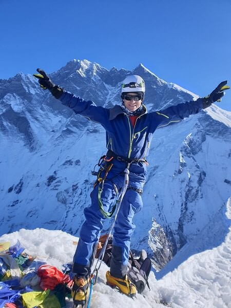 Everest Base Camp with Island Peak in March