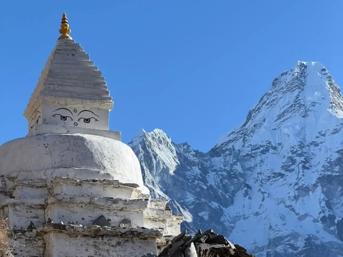 cultural landmark on the ebc trail
