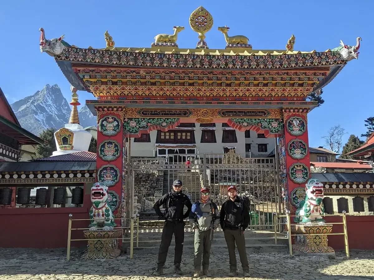 tengboche monastery on everest trail