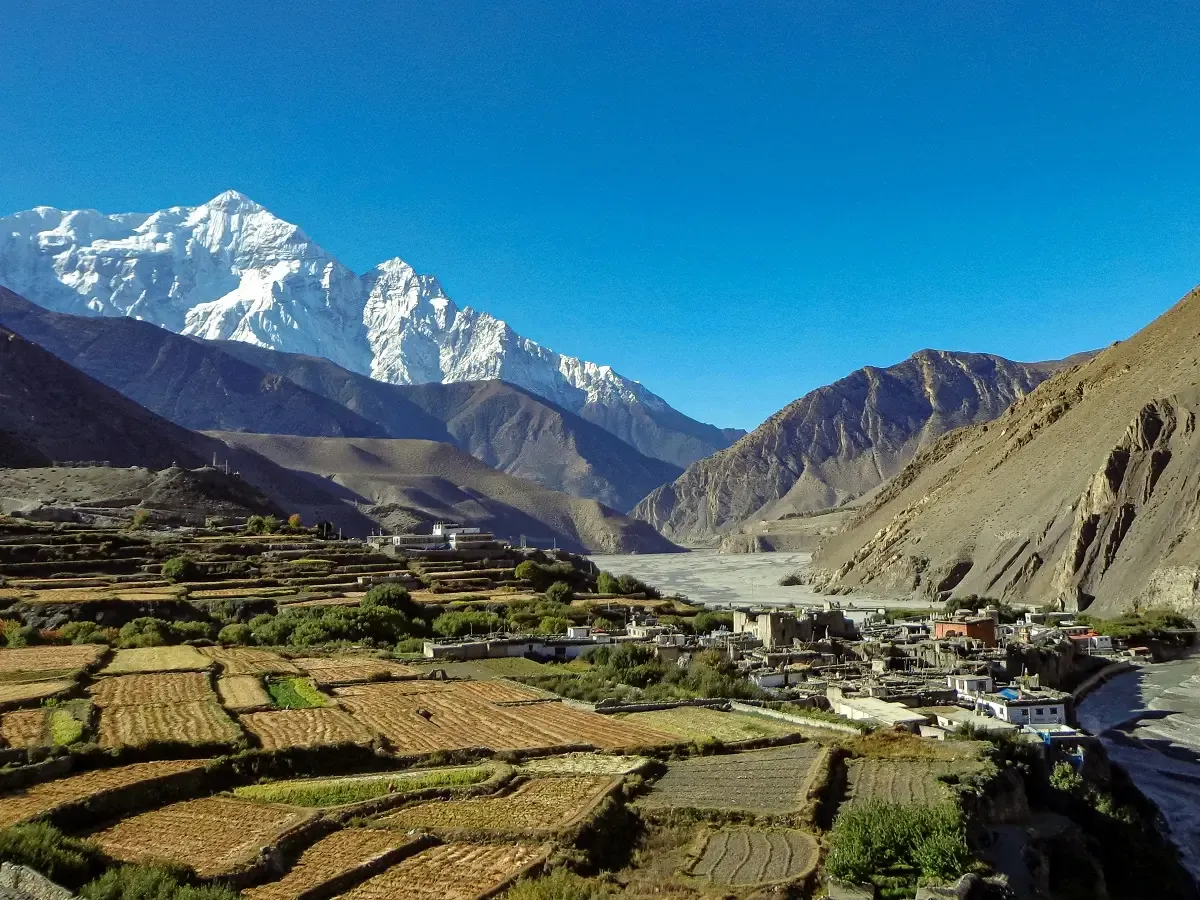 kagbeni village kali gandaki valley
