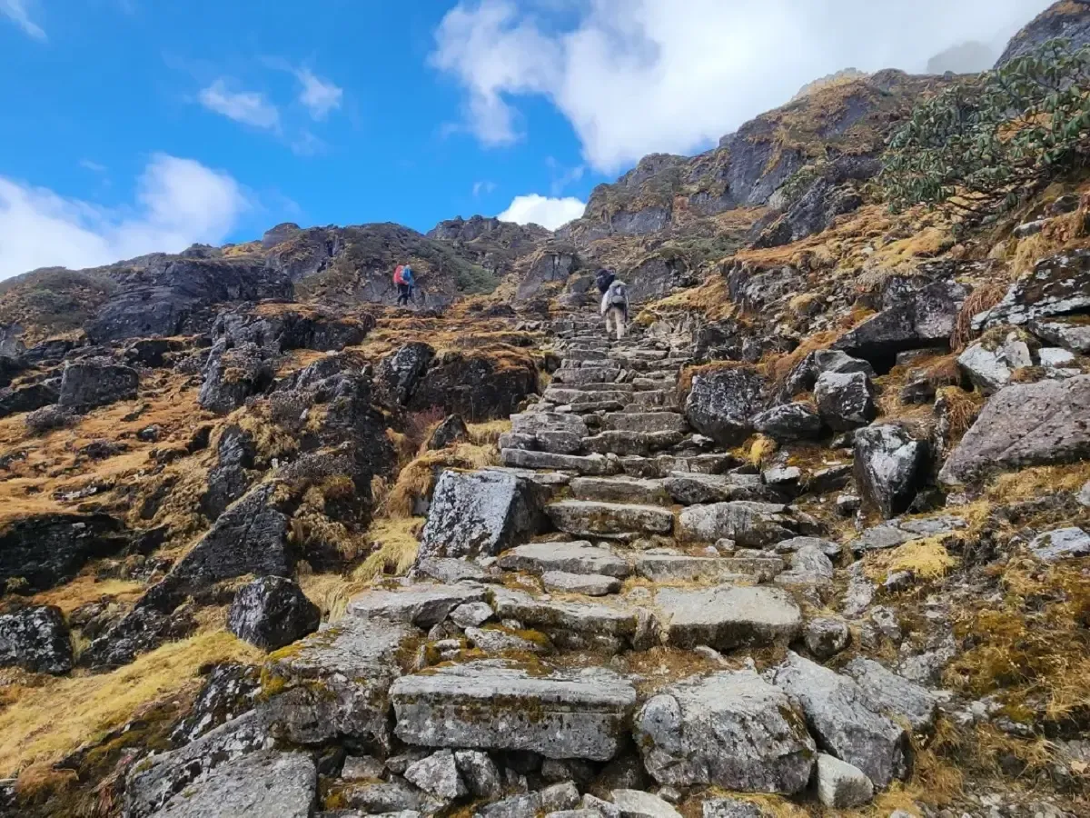stone trail makalu base camp trek