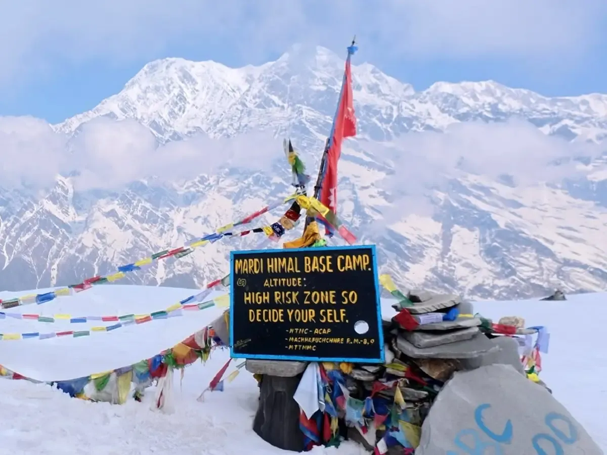 mardi himal base camp