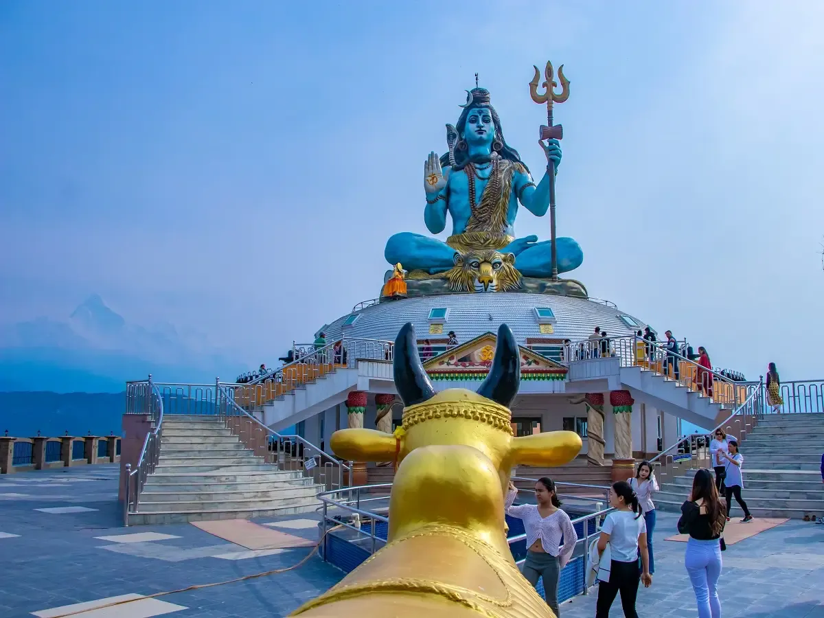 shiva temple pumdikot pokhara