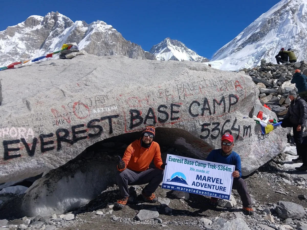 everest base camp milestone