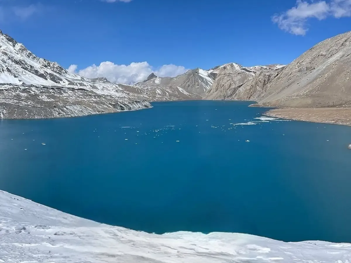 tilicho lake in annapurna region