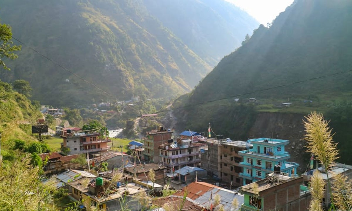 Syabrubesi,  langtang valley trek