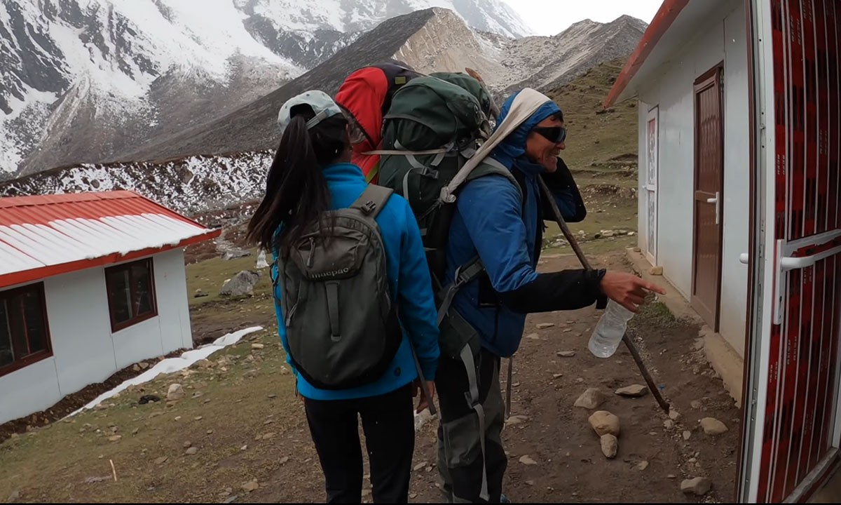 Guides and Porters in the off season in nepal