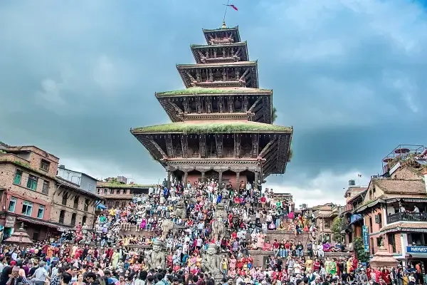 nyatapola temple bhaktapur durbar square